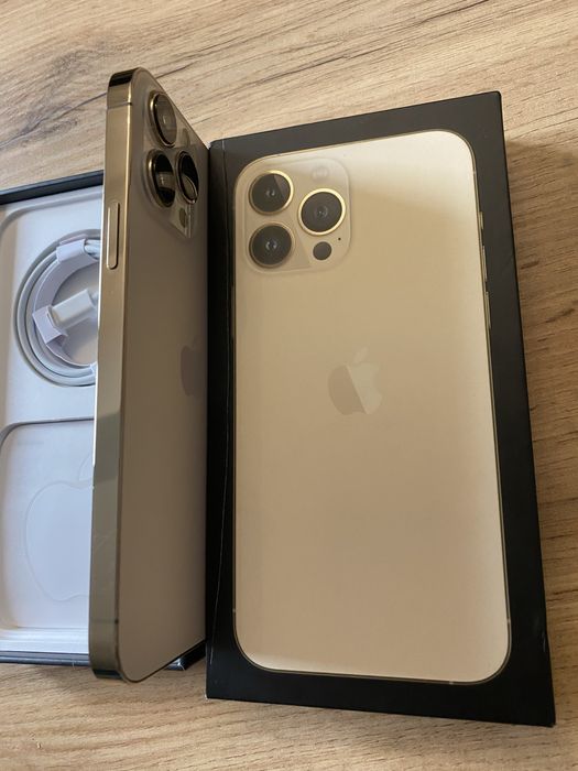 Iphone 13 Pro Max Gold 93%bat Oryginal stan bdb Gratisy