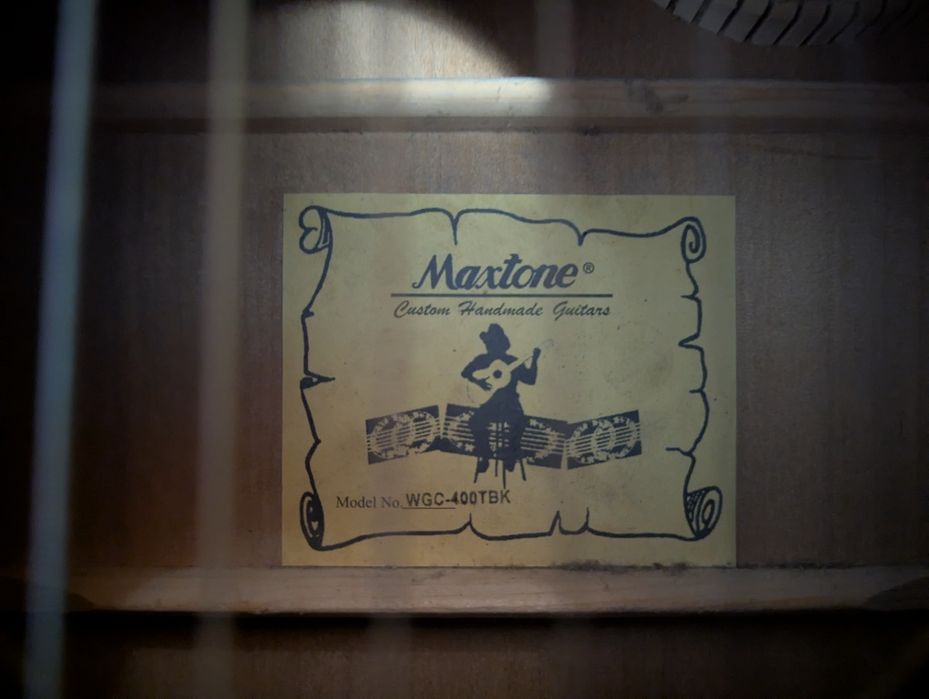 Акустична гітара Maxtone WGC-400TBK
