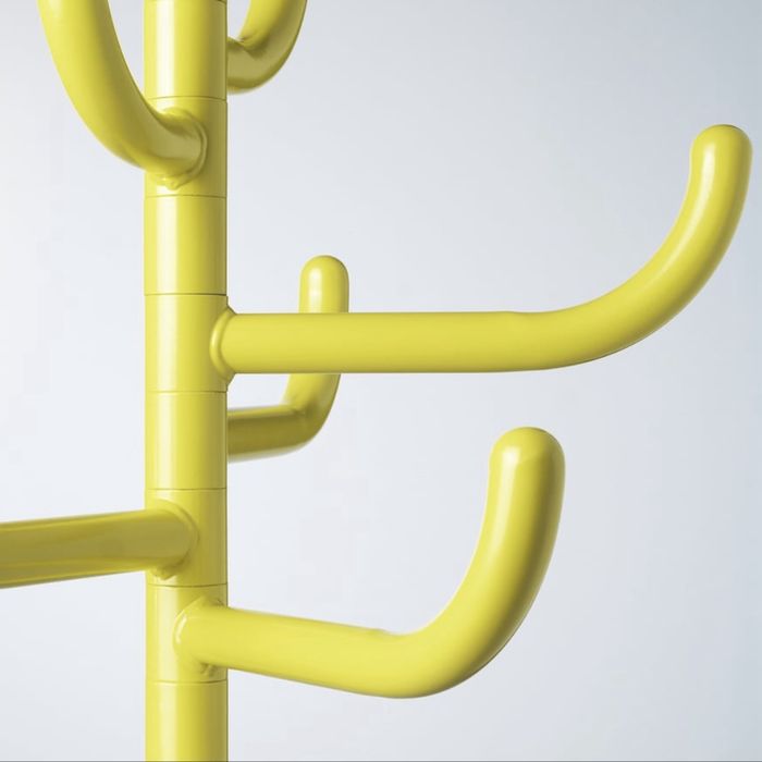 Bengaleiro amarelo ikea