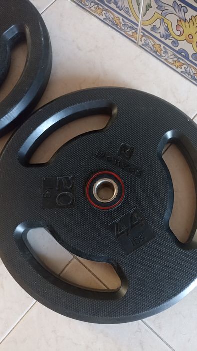 40kg discos musculação