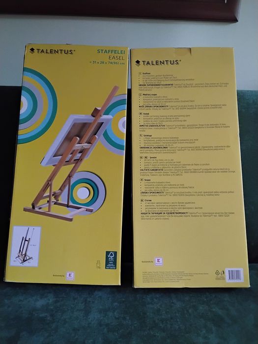 Sztaluga z drewna bukowego