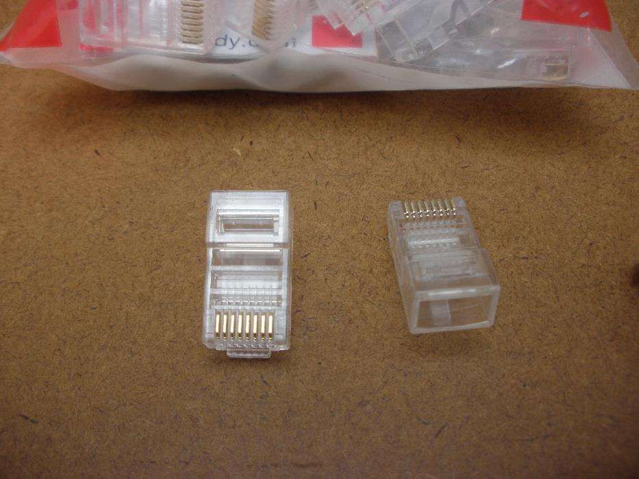30 Fichas RJ45 / 8 vias