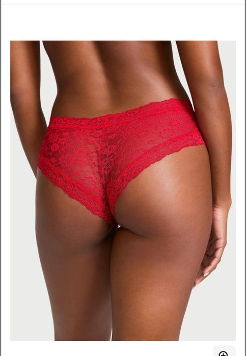 Набір S трусів cheeky Вікторія Сікрет Victoria's secret мереживо