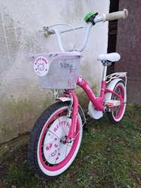 Rower dla dziewczynki Kitty Bike 16"