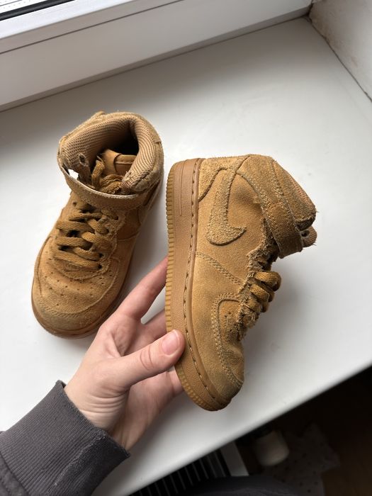 Хайтопи замшеві nike , 27,5 розміру