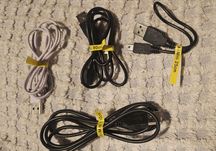 Mini USB - USB-A kabel 80 cm biały