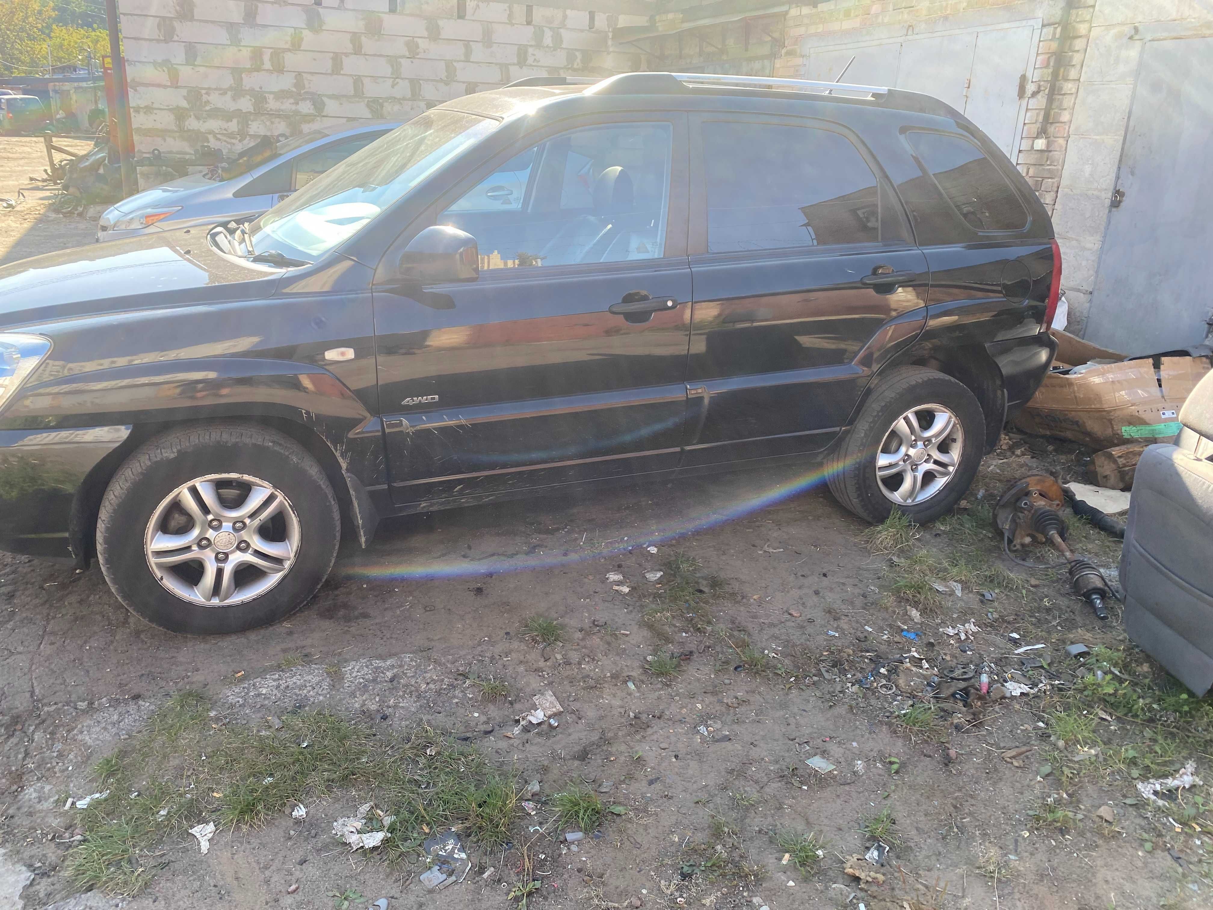 Розбірка Кіа Спортєйдж 2006-2010, KIA Sportage коробка,  стекла