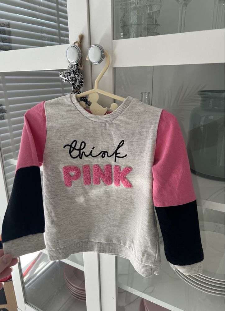 Bluza dziewczęca So cute r.92 Think pink