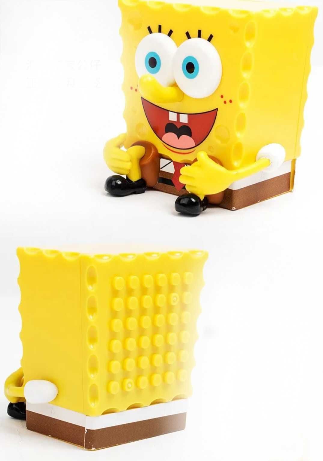 Nowy zestaw figurka i klocki Spongebob Kanciastoporty Patryk