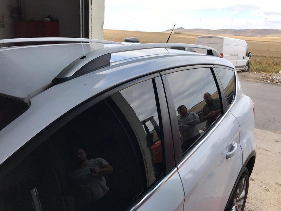 Ford Kuga 2008-2013 Рейлинги Skyport (серые)