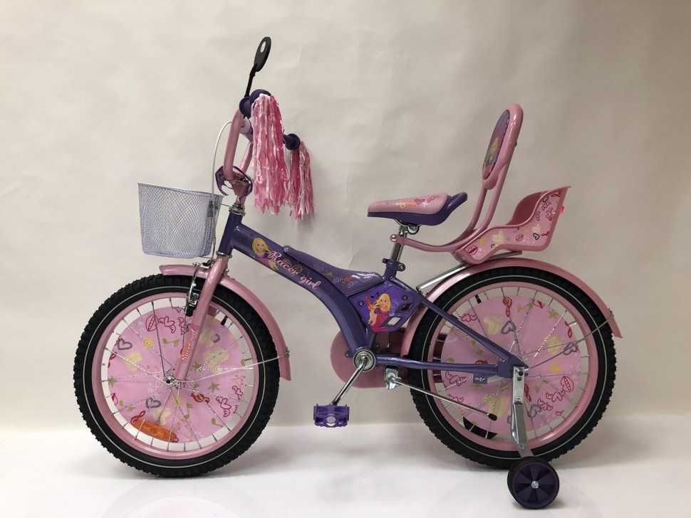 Велосипед дитячий для дівчинки 18 та 20 дюймів