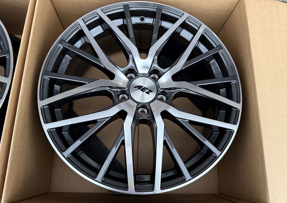 4x felgi aluminiowe NOWE 5x112 r19 et38 8J Alufelgi (Germany) 19”