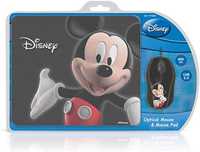Cirkuit Planet Disney Mickey Pack - Optical Mouse USB + Mouse Pad