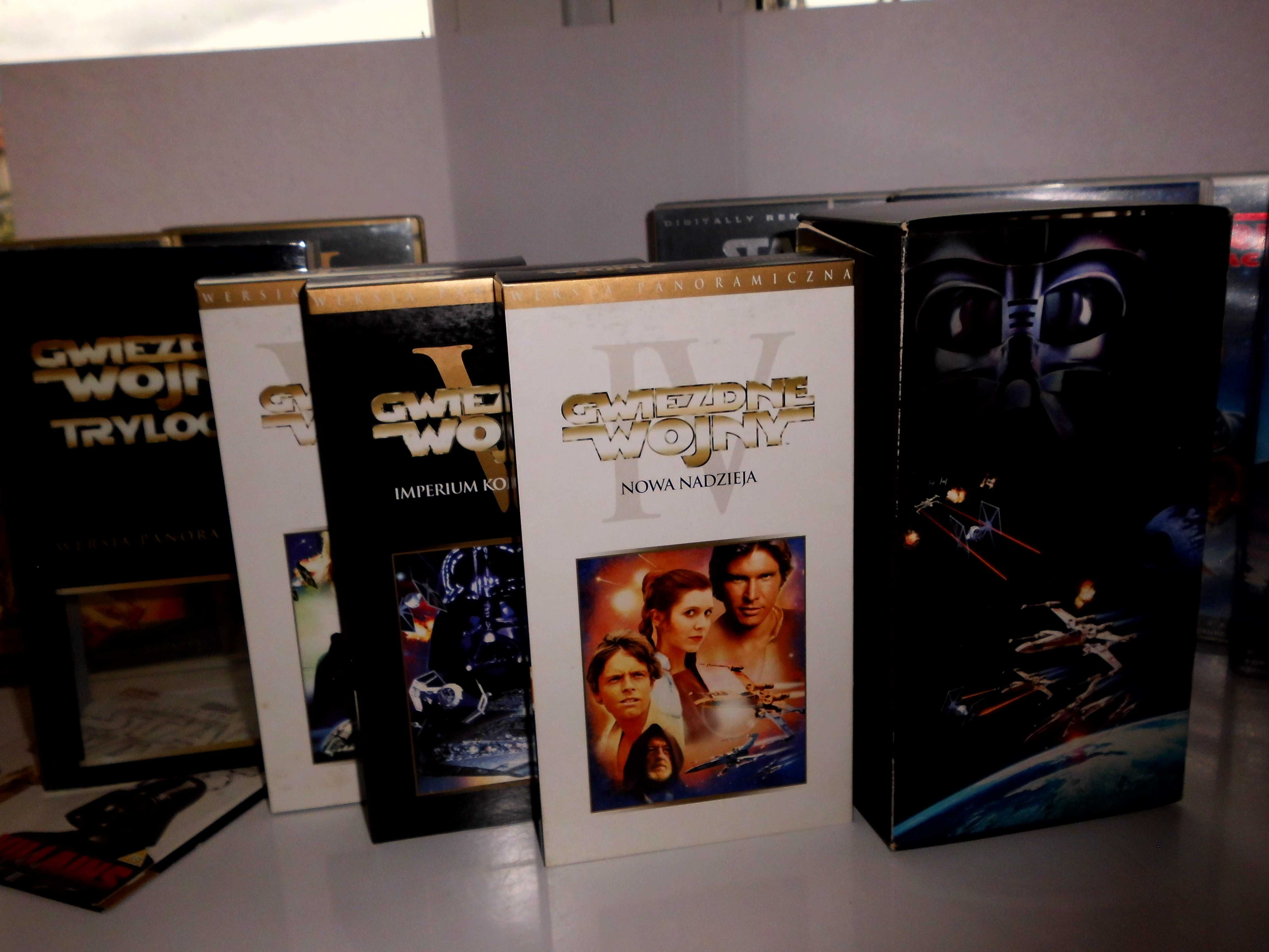 Kolekcja Star Wars 9vhs +dvd