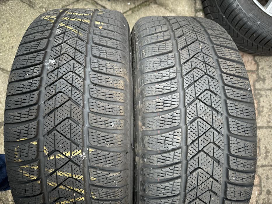 Koła zimowe 18 Volvo S90 V90 oryginał + ładne Pirelli