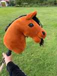 Hobby Horse A4 rudy z czarną grzywą
