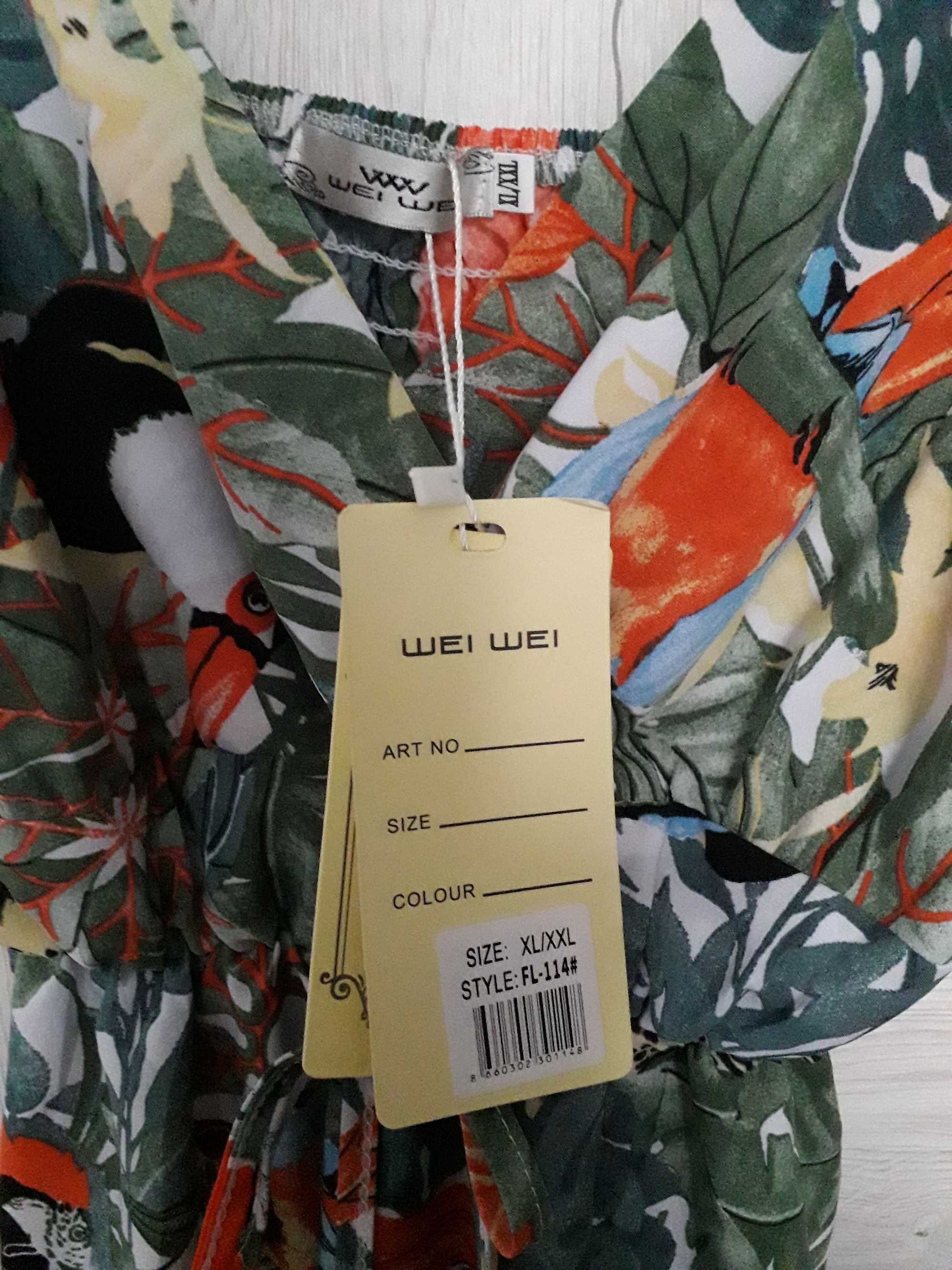 nowa sukienka letnia plażowa L/XL/XXL