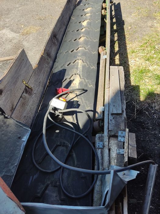 Taśmociąg podajnik taśmowy przenośnik 420cm