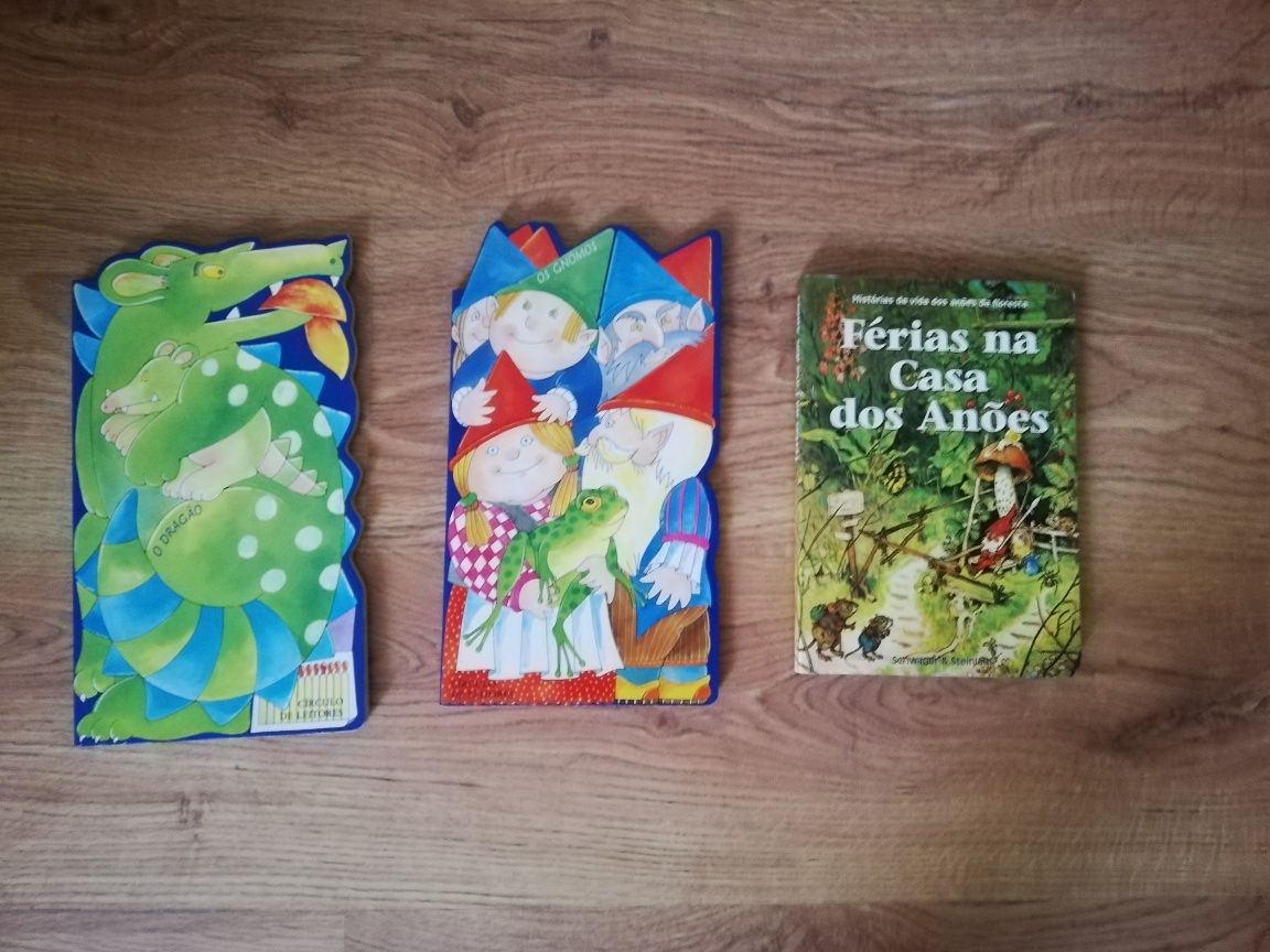 Livros infantis novos/pouco uso