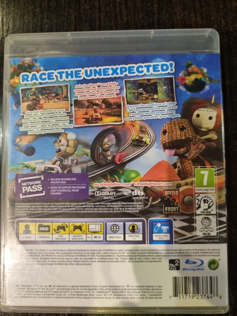 Gra Ps3 LittleBIGPlanet Karting