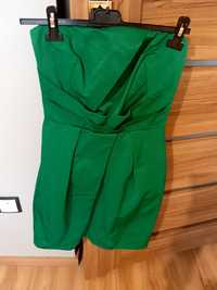 Sukienka elegancka, zielona, rozmiar 34
