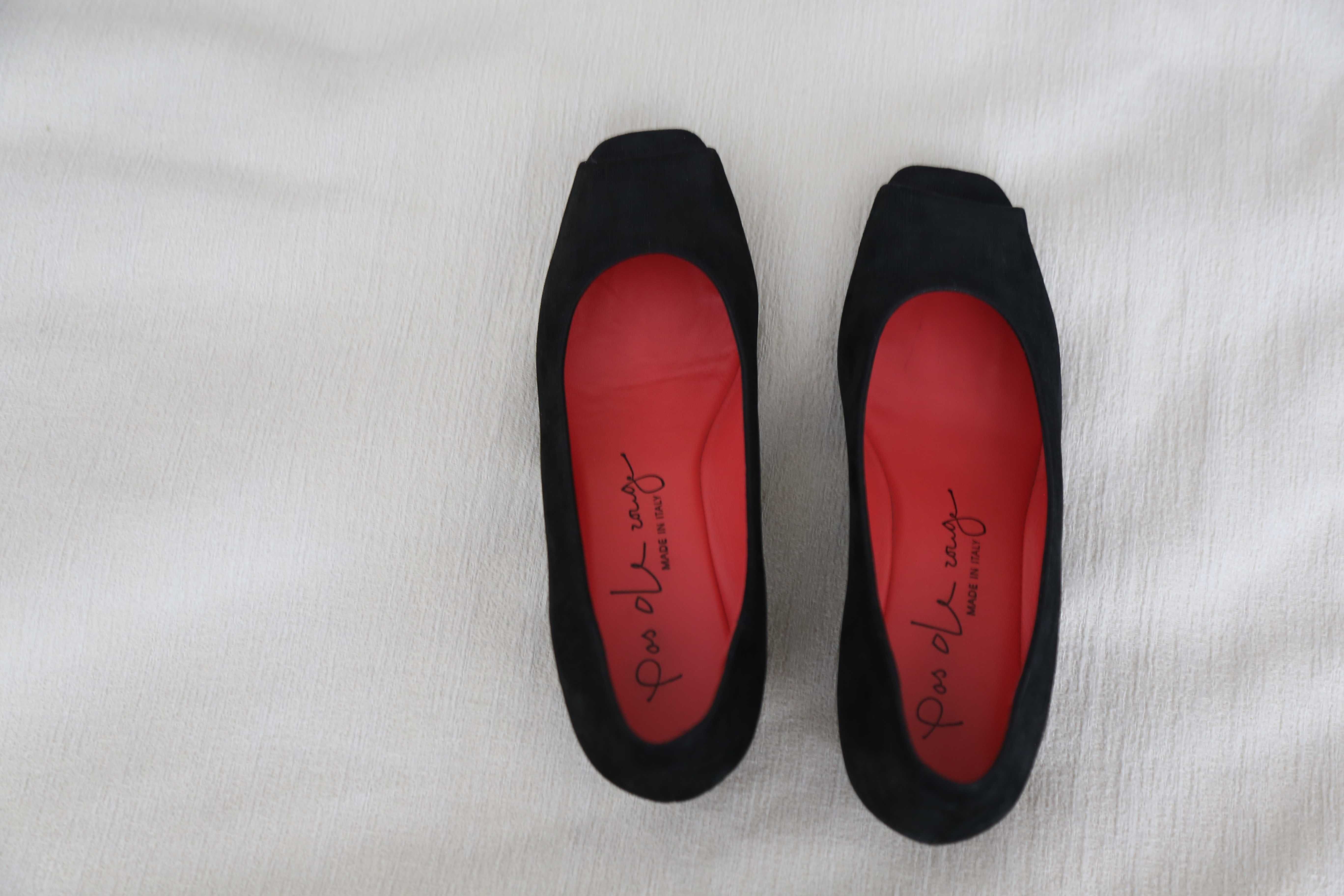 Eleganckie włoskiej firmy buty Pas de Rouge