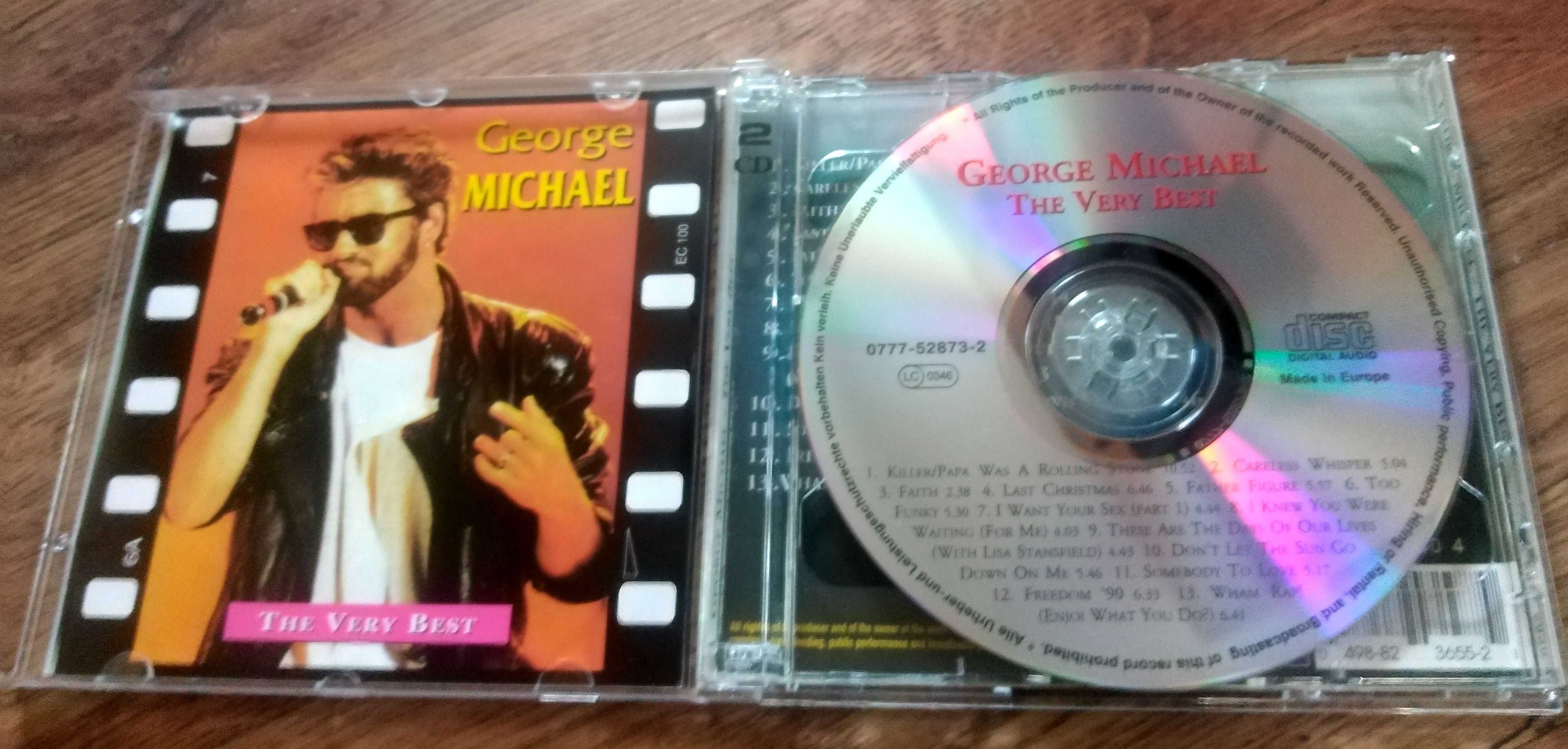 Nowe 2 CD George Michael the very best 1995