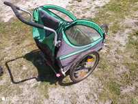 Wózek rowerowy lekki