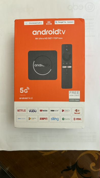 Box tv android 14 - Excelentes.