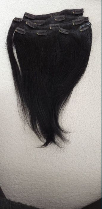 Nowe włosy cameton hair 30cm 90g czarne