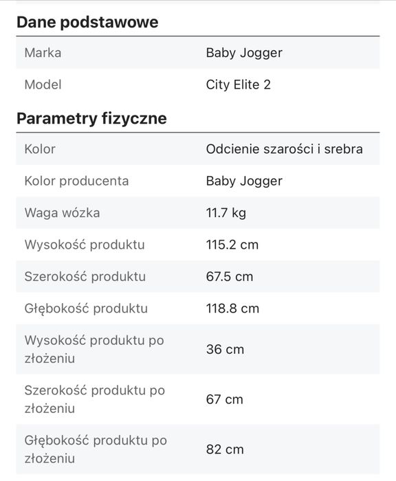 Baby Jogger city elite II