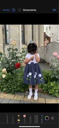 Piękna sukienka Cinderella na 6 lat okazje ślub komunia