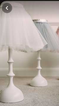 Lampa stołowa  biała  baletnica nowa