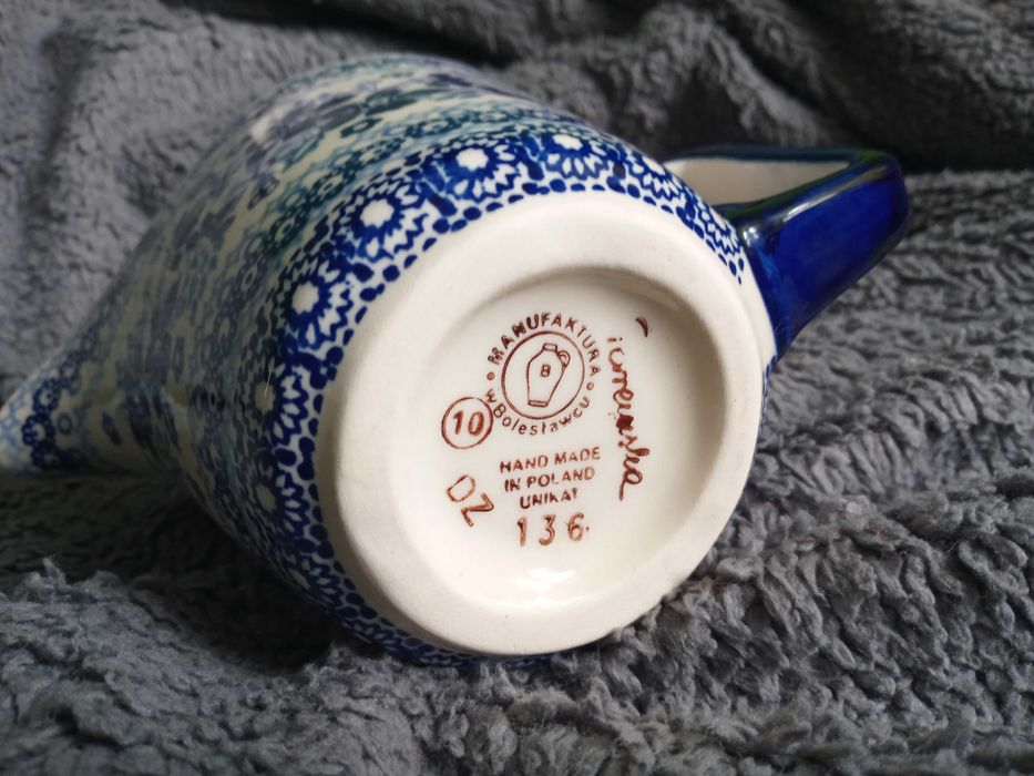 Sosierka Ceramika Bolesławiec wzór SB-01 do sosów, mleka