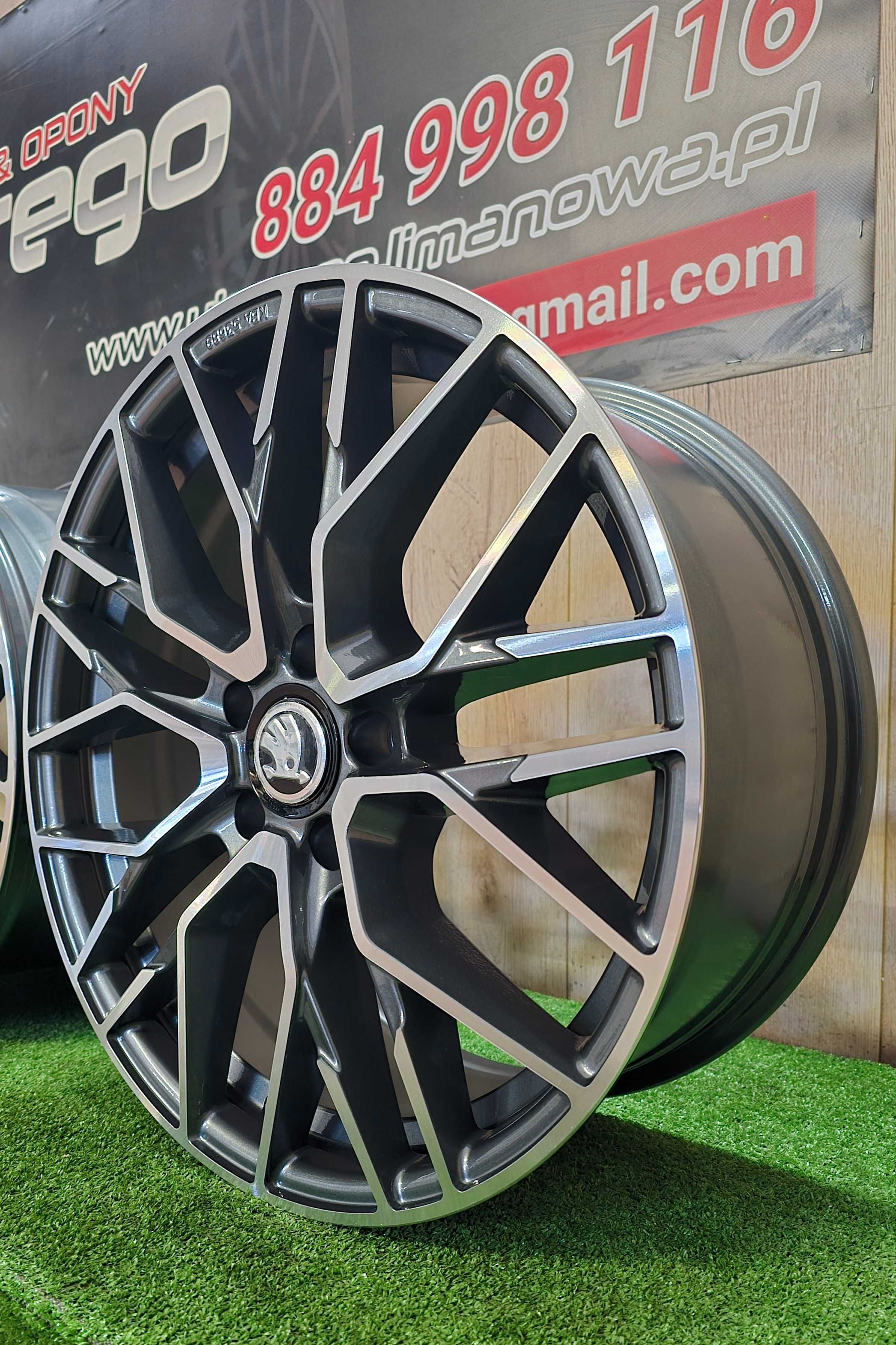 NOWE ALUFELGI SKODA 18x5x112 - Enyaq iV,Karoq,Kodiaq,Octavia,Superb