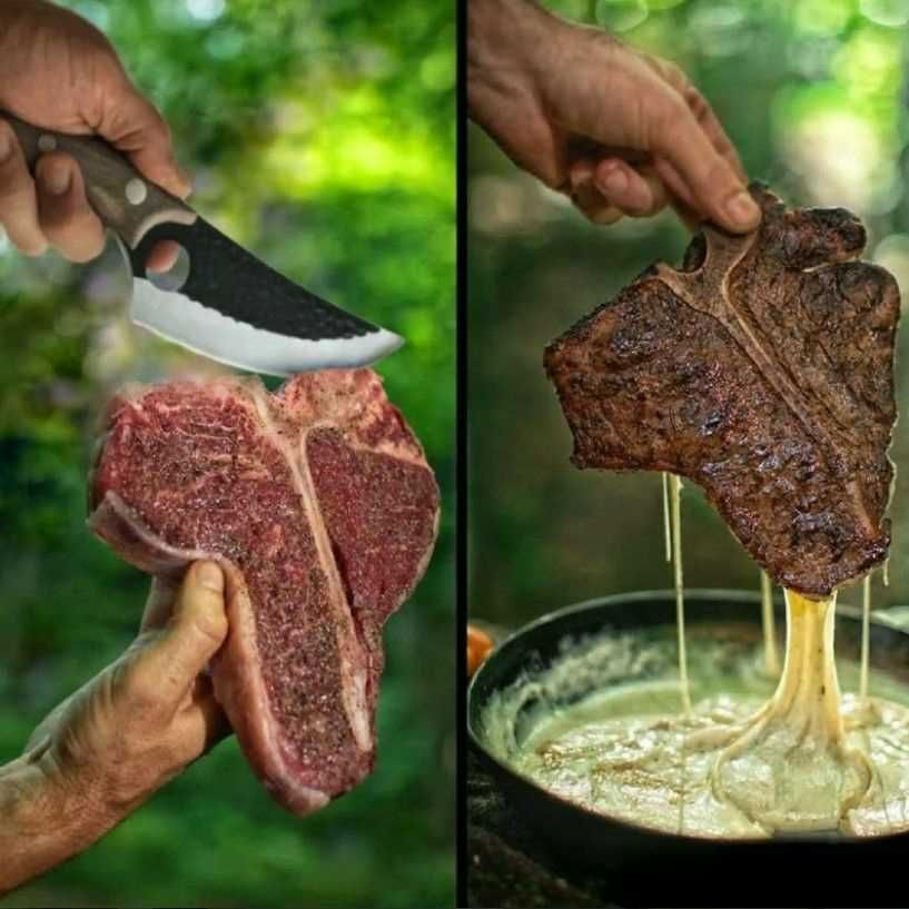 Сатори нож кухонный satori кованый