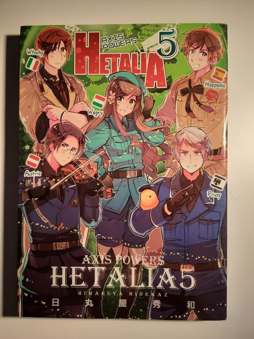 Manga Hetalia Axis Powers tom 5