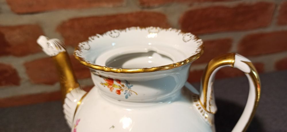 Królewska Porcelana MEISSEN Dzbanek do kawy Miśnia