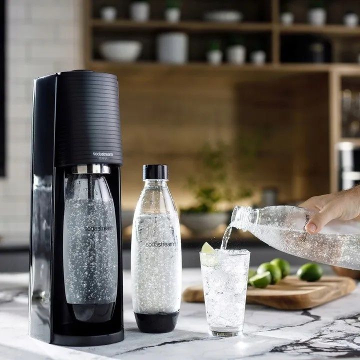 Saturator-syfon do wody SodaStream+ nabój Terra+2× butelka