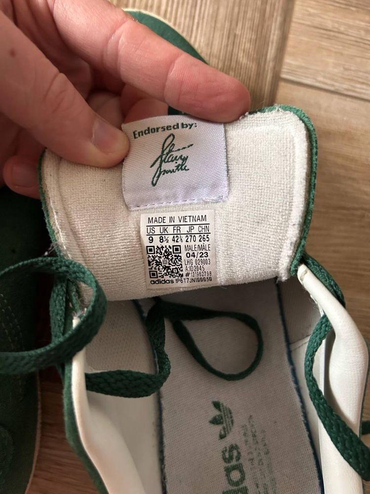 Adidas Stan Smith CS Green/Core White 42 размер