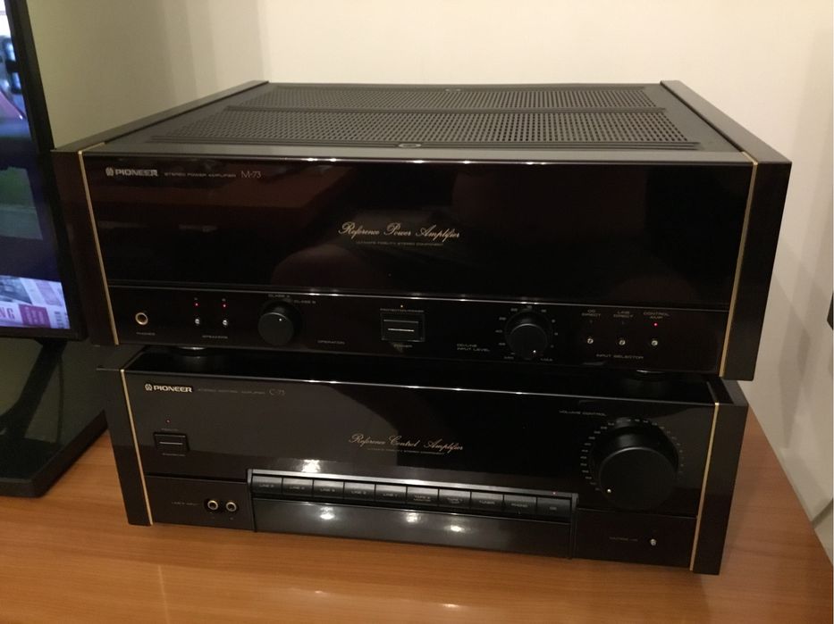 Pioneer M73 C73  Urushi Amplificador/Pré