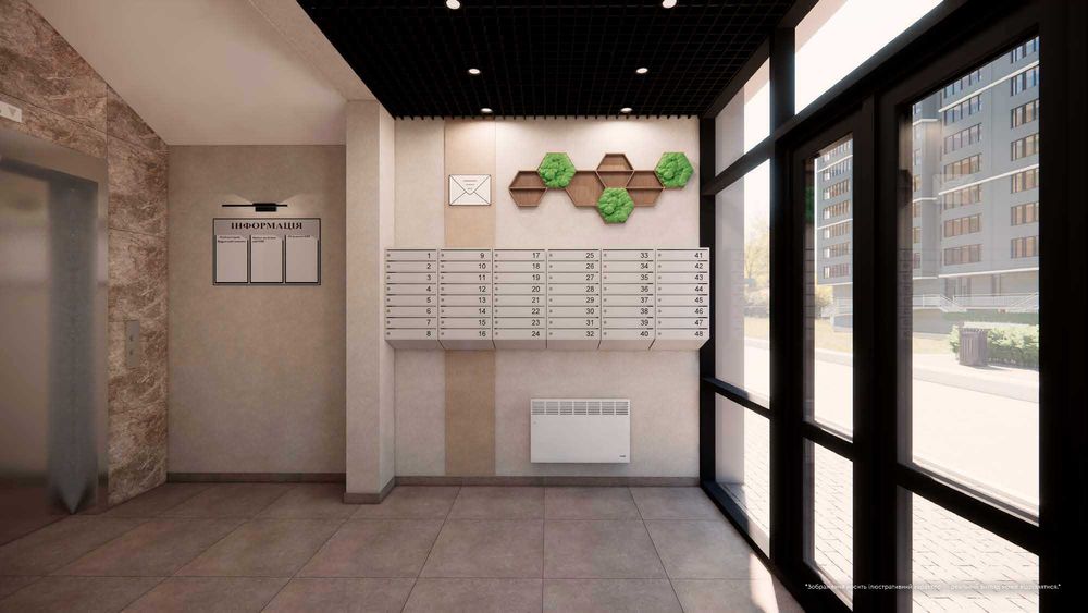 ЯГОТИН продаж нової 1к квартири 42,10м2 ЖК "ЦЕНТР" ВІД ЗАБУДОВНИКА