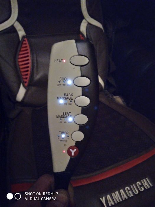 Массажная накидка с подогревом и охлаждение.