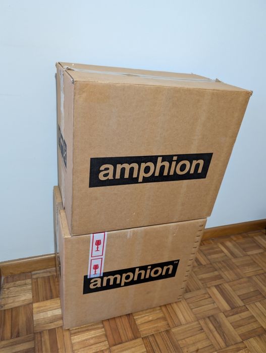 Colunas Amphion Argon 3 Walnut