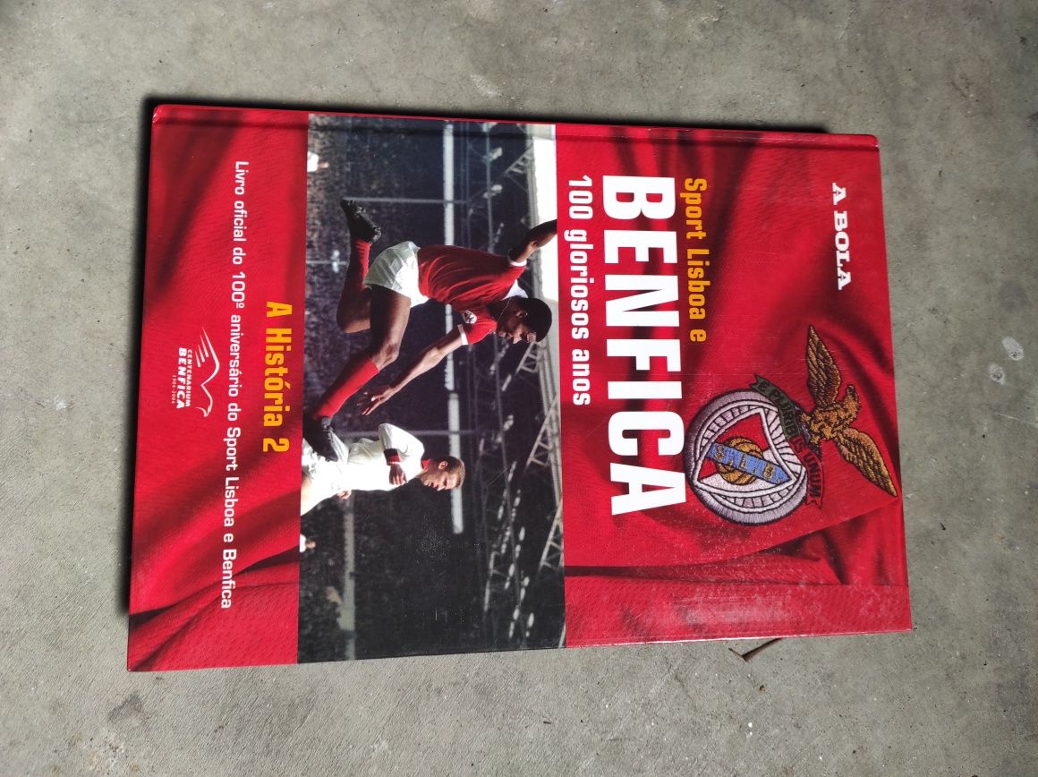 Livros historia do Benfica