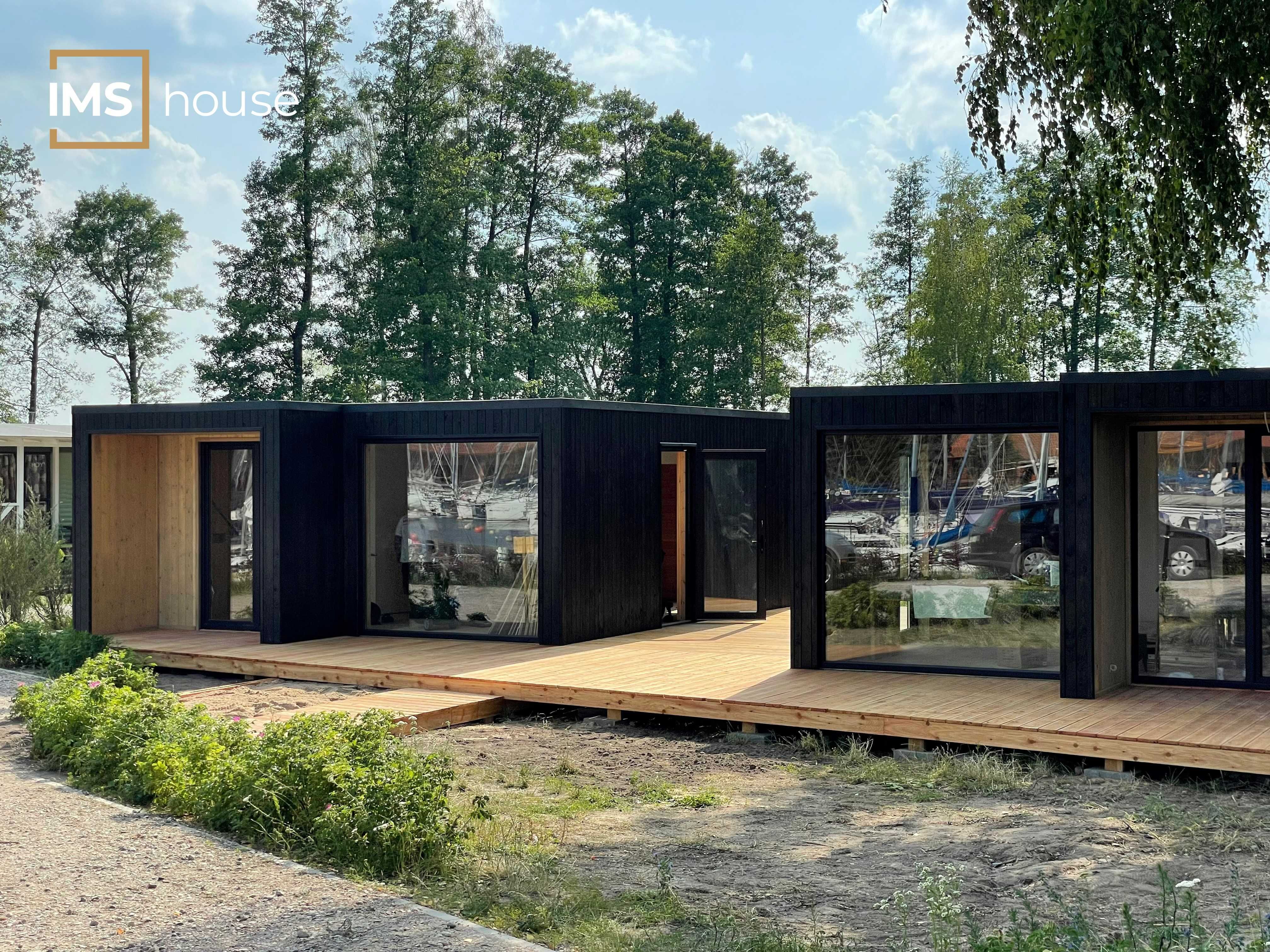 Dom prefabrykowany szkieletowy całoroczny SSO na zgłoszenie 50m2