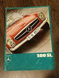 Mercedes 280SL prospekt, katalog