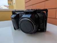Câmera de filmar Blackmagic 6K + case + baterias/cabos