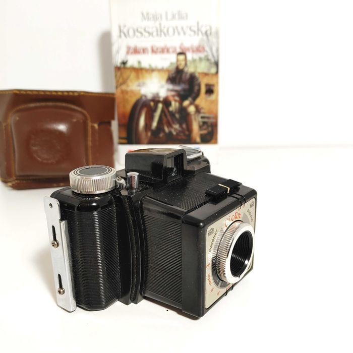 Ciekawy aparat fotograficzny  Coronet Victor 1955 r BOX Kamera obscura