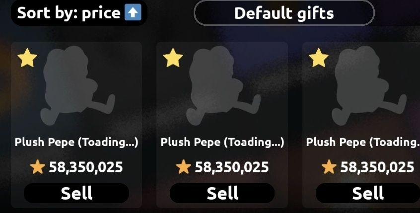 Загрузка пепе у грі нфт батл/nft batl